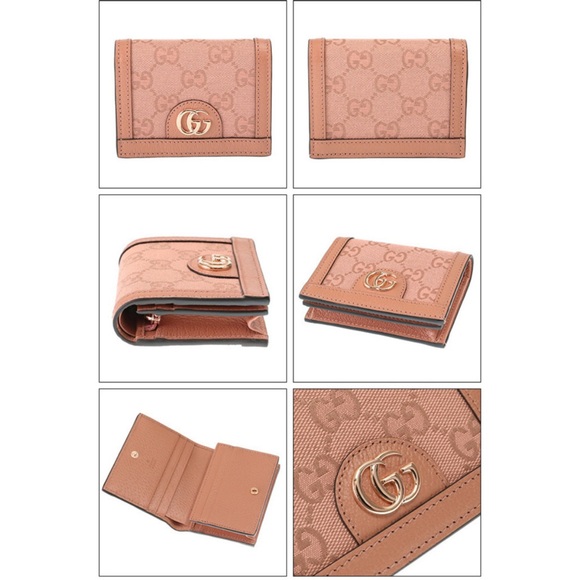 Auth GUCCI GG Canvas
Bifold Wallet Pink
Canvas/Leather - Picture 3 of 5